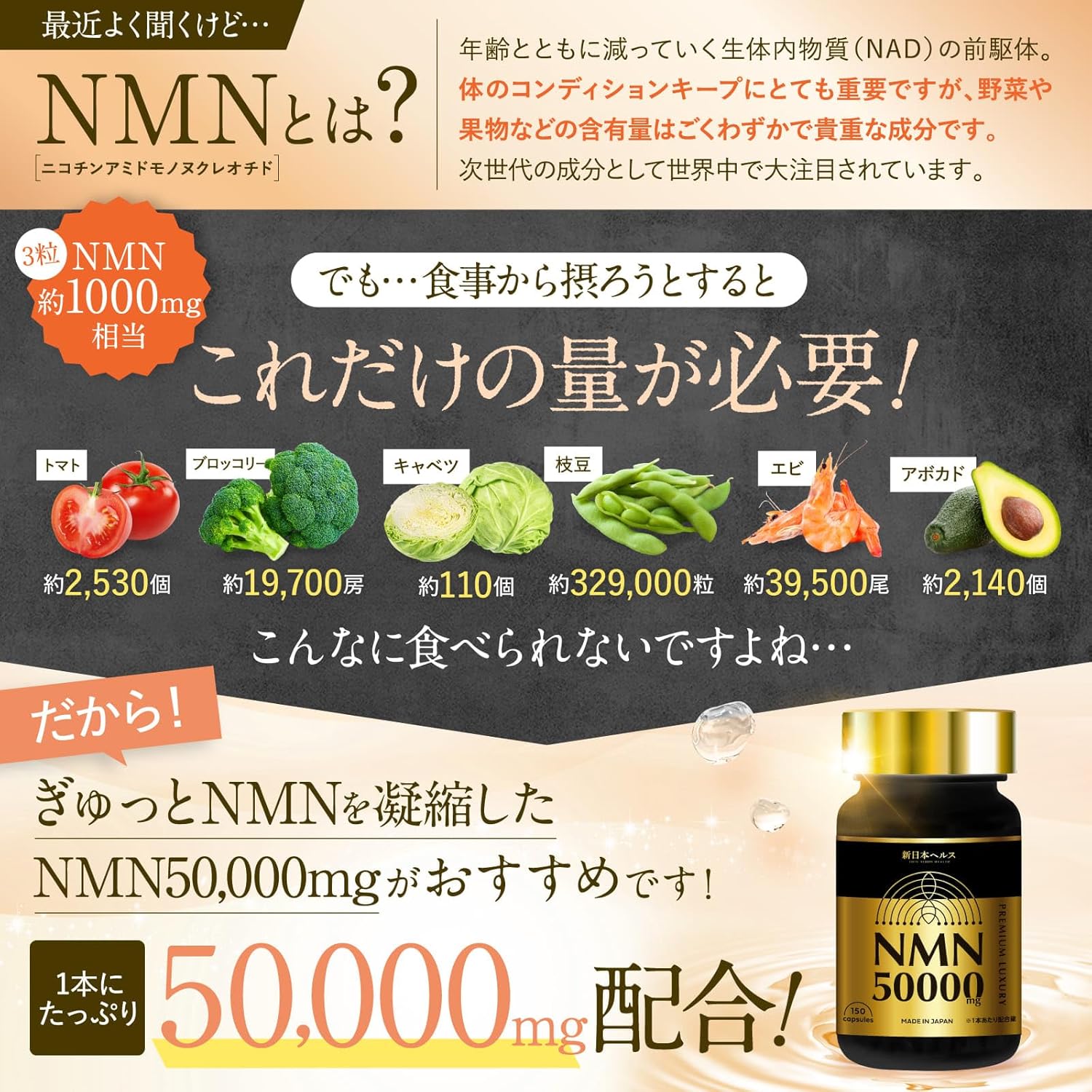 NMN 50,000mg 프리미엄